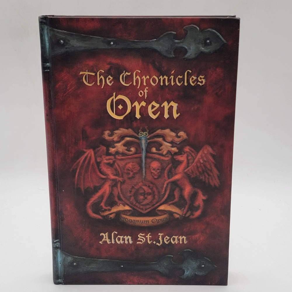 Alan St. Jean The Chronicles‎ of Oren Hardcover 1st Ed Signed 2010 Fantasy Good